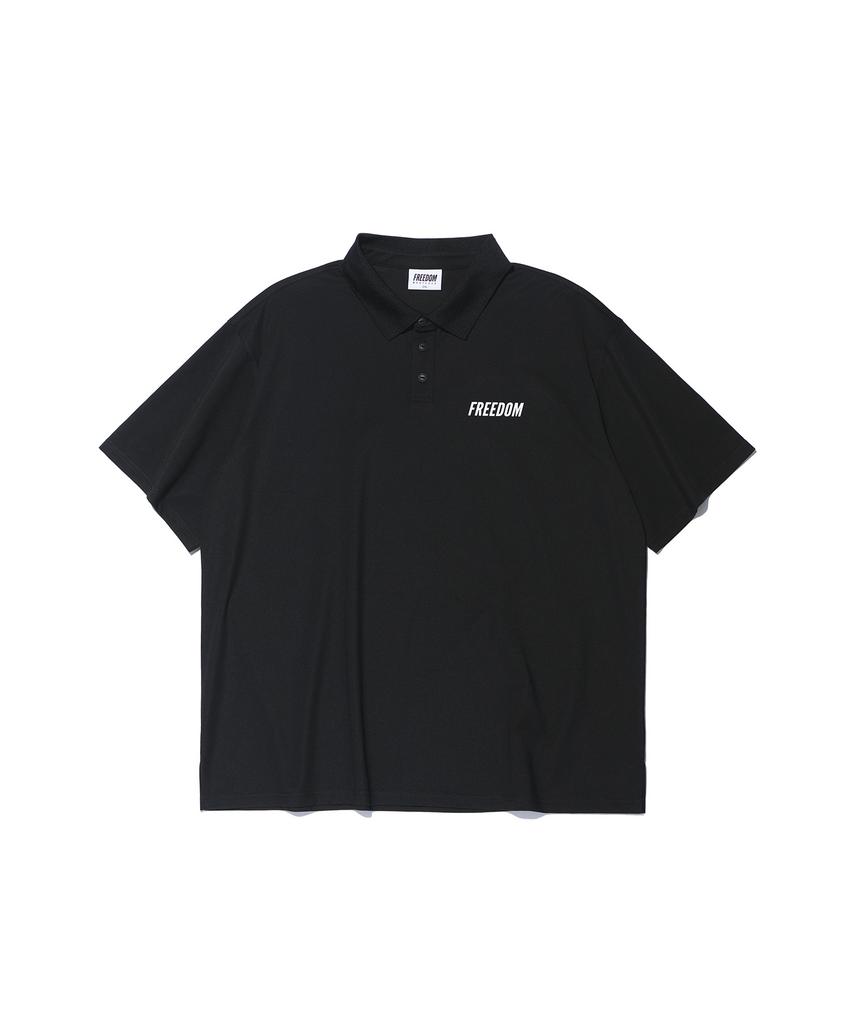 FREEDOM Basic Core Pique T-Shirt (Black)