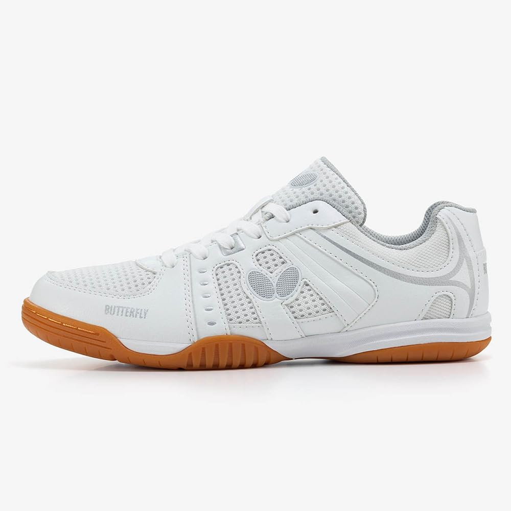 [Butterfly] Table Tennis Shoes Resoline Unizes II 270: White 24.5 Cm