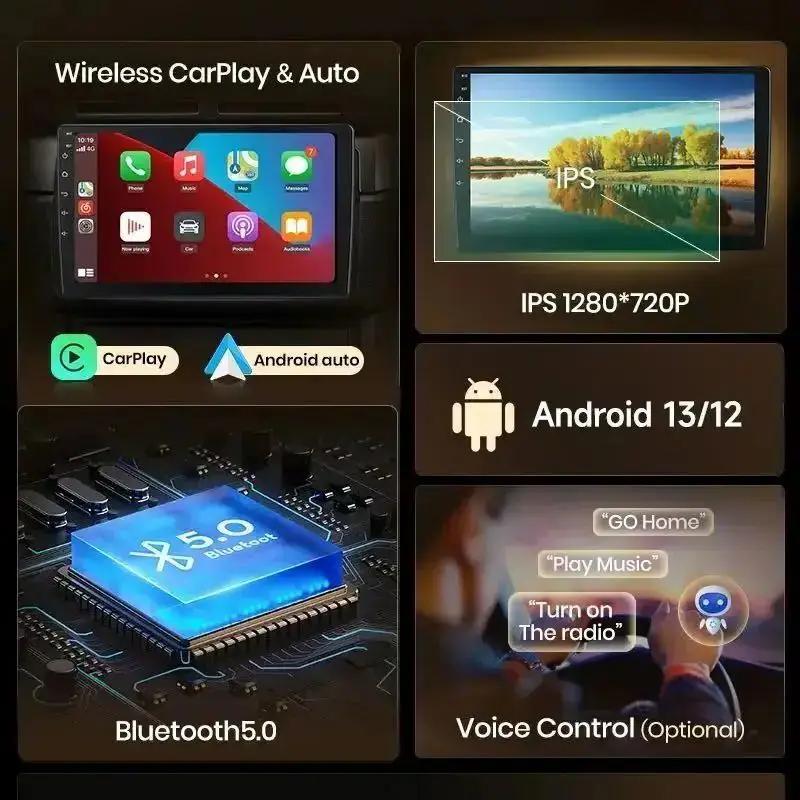 JIUYIN Android 12 For Honda Civic  Hatchback 2006-2011 Car Radio Multimedia Player Navigation 2 Din Stereo DVD Head Unit