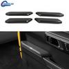 4x Door Handle Armrest Cover Trim For Ford Bronco + 4 Doors Carbon Fiber