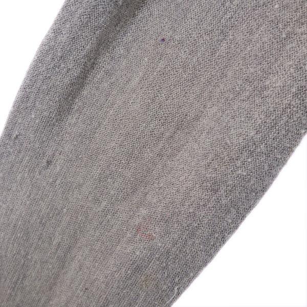 Lacoste 90s Old USA Made Long Sleeve V Neck Knit XL Gray Sweater Men's Used