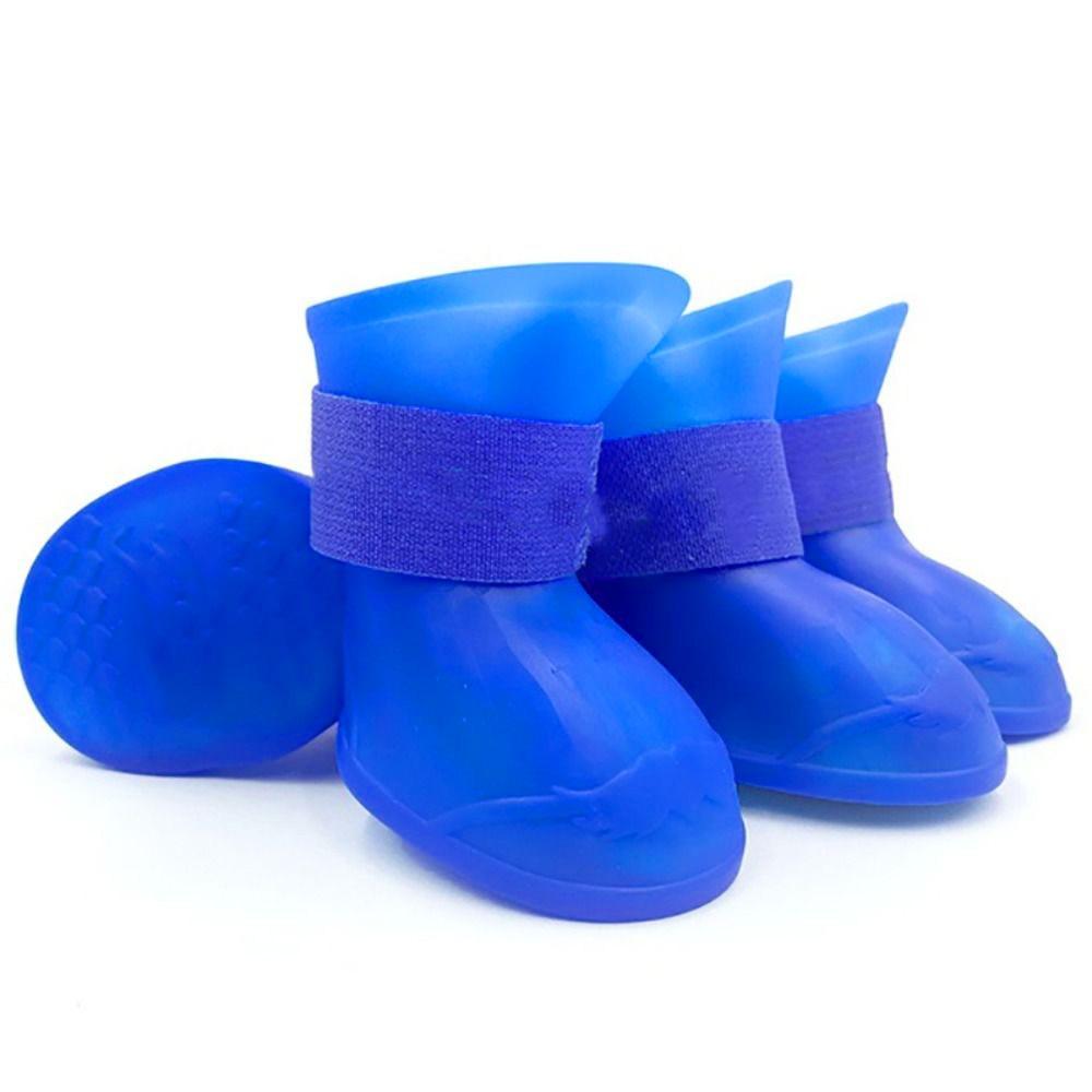 For Small Medium Large Dogs Cat Puppy Foot Cover Rubber Boot Pet Shoe Pet Supplies Dog Rain Shoe