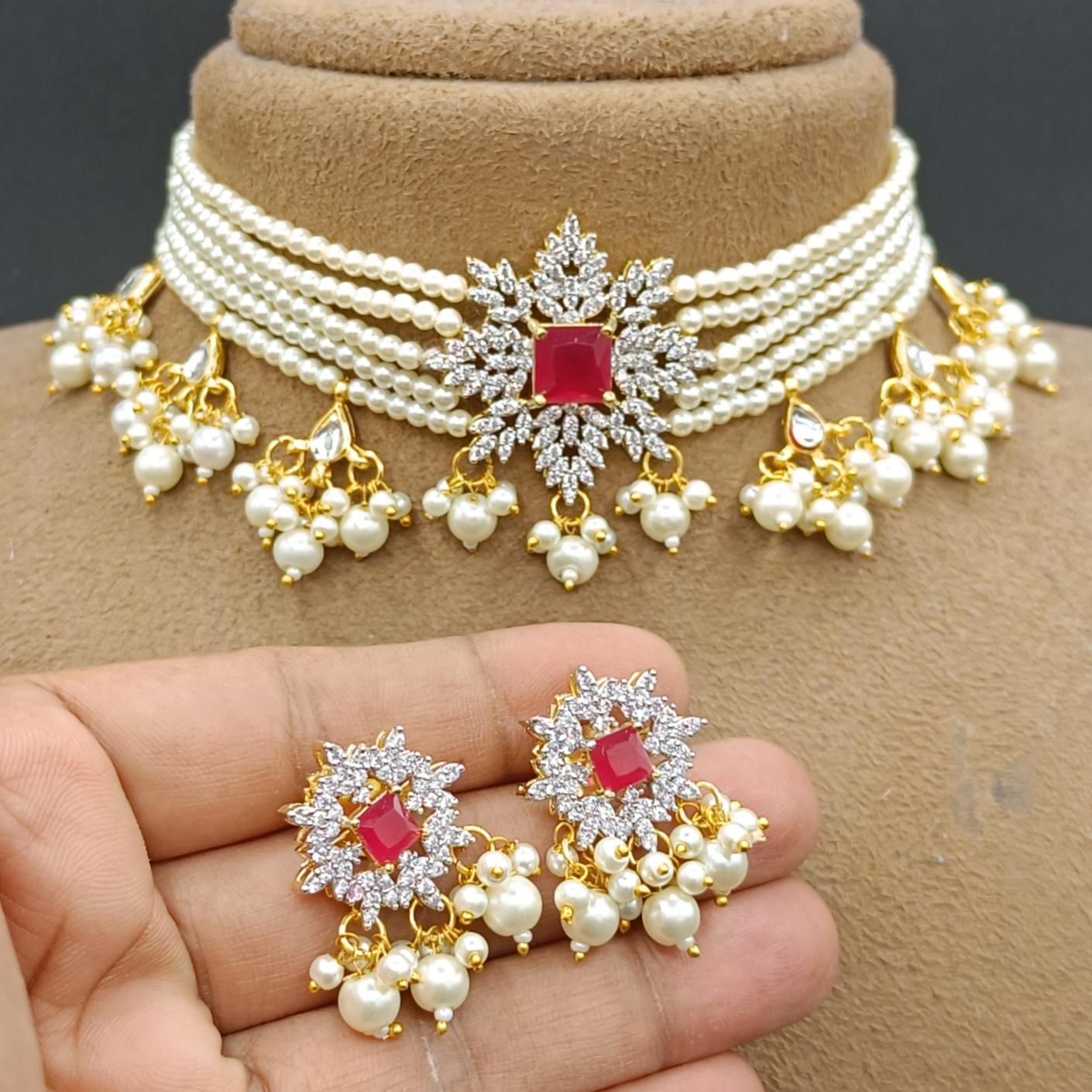 

Белое жемчужное свадебное колье для невесты, колье, наборы украшений для вечеринок