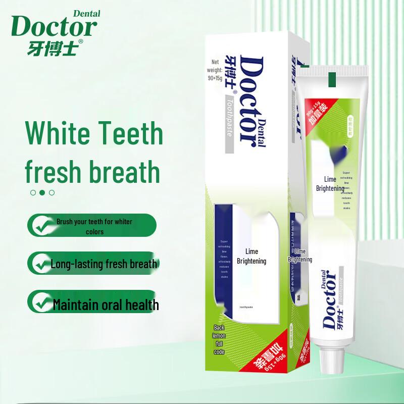Dr. Dent Lime Whitening Toothpaste