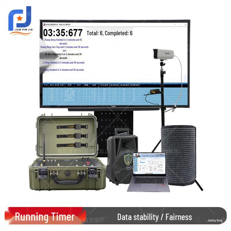 Smart Running Lap Counting and Timing System