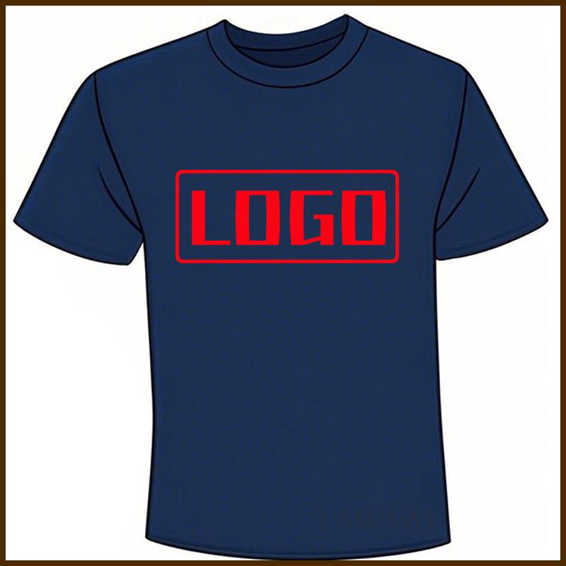 For men Photo Print Minimalist summer t shirt Your Image Text Here Short Sleeve Graphic Tailor made ONeck Solid Color tops