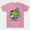 T Shirt Women Tennis Player Thug Harajuku Print Kawaii Tshirt Summer Short Sleeve Female T-Shirt Top Tee