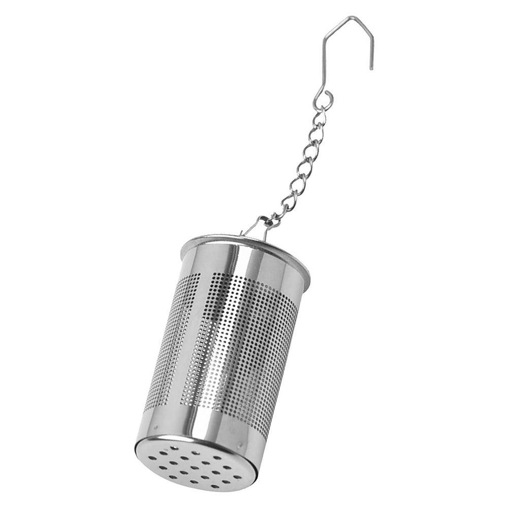 

Stainless Steel Tea Infuser Tea Strainer With Chain Hook Mesh Tea Filter Hanging Teapot Hanging Home Kitchen Accessories