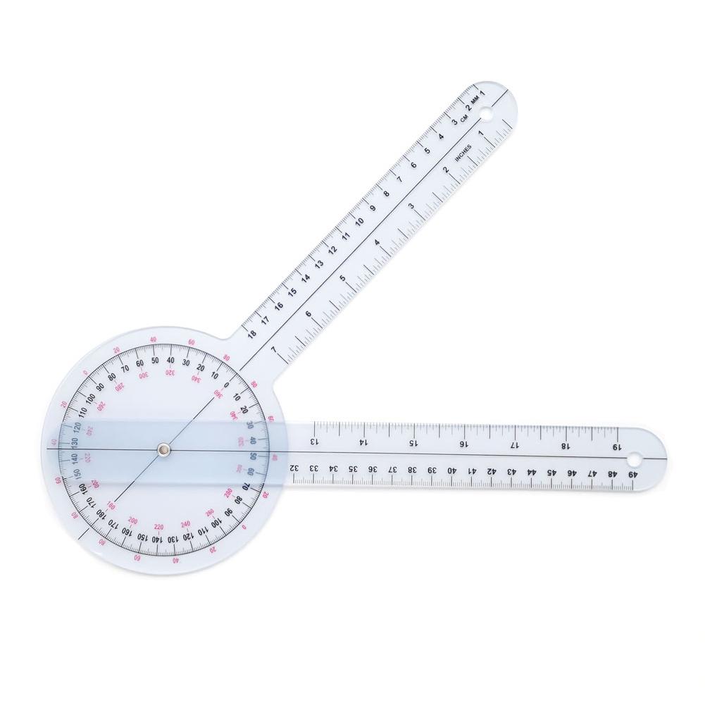 6/8/10inch Medical Angle Ruler Rotatable Easy to Measure for Measurement Medical Goniometer 6/8/10inch Medical Angle Ruler Rotatable Easy to Measure for Measurement Medical Goniometer