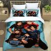 Rock Band Duvet Cover Set HD Comforter Cover Tokio Hotel Band Printed Bedding Set for Kids Bedding Sets Bedclothes Bedroom Decor