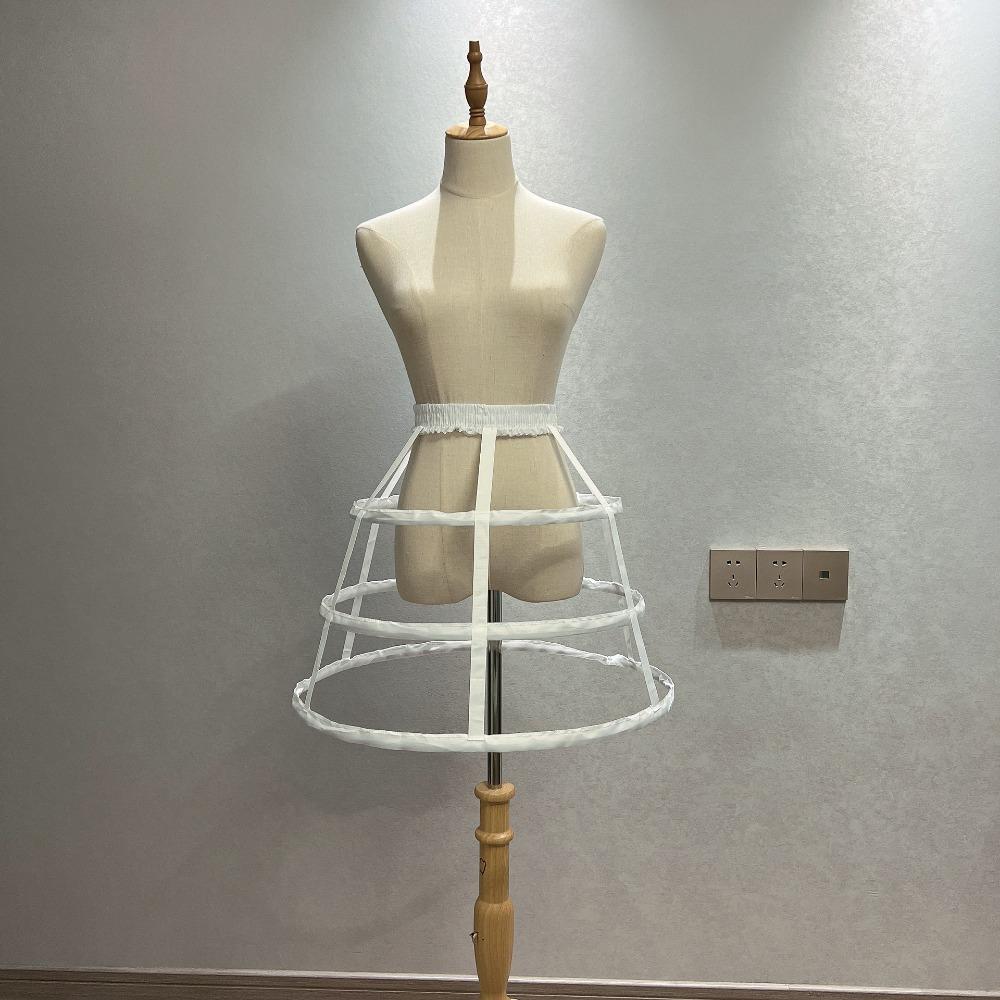 Spitze Lolita Hohl Unterrock Rüschen Braut Hochzeitskleid Futter Ballkleid