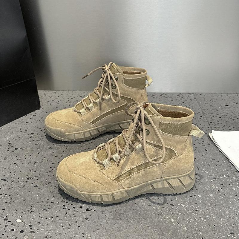 

Дышащая обувь, Легкие походные ботинки, Уличные походные ботинки с увеличением роста, Женские дорожные ботинки 40