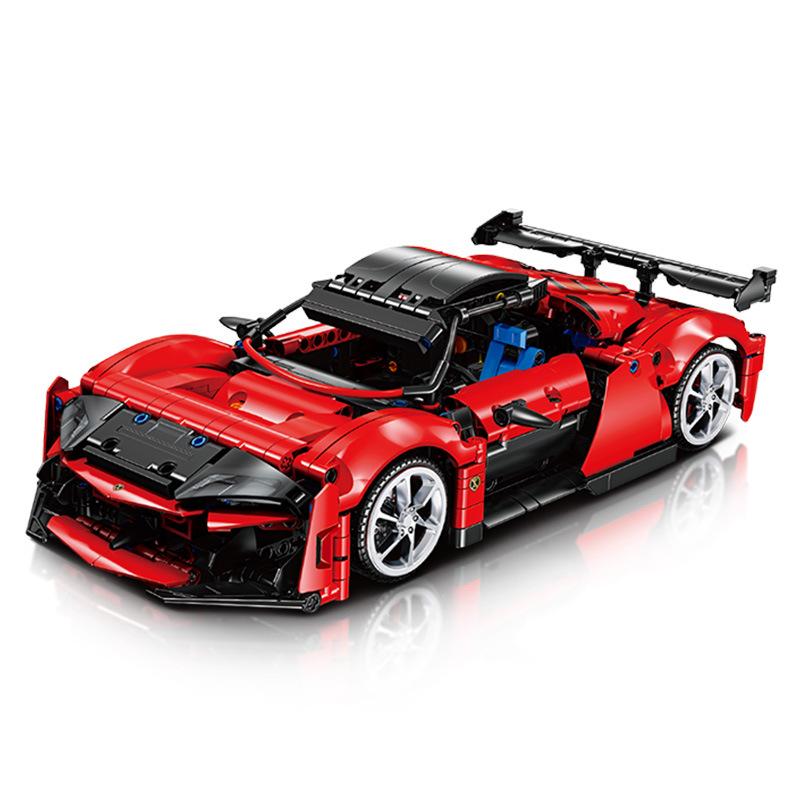Kreativní MOC Technické Auto Rychlostní Super Auto Sportovní Auto Stavebnice Cihličky Sady Ozdoba Diy Stavebnice Hračky