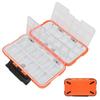 Waterproof Fishing Lure Box ABS Fishing Tackle Box Durable Lure Organizer  Lure Storage