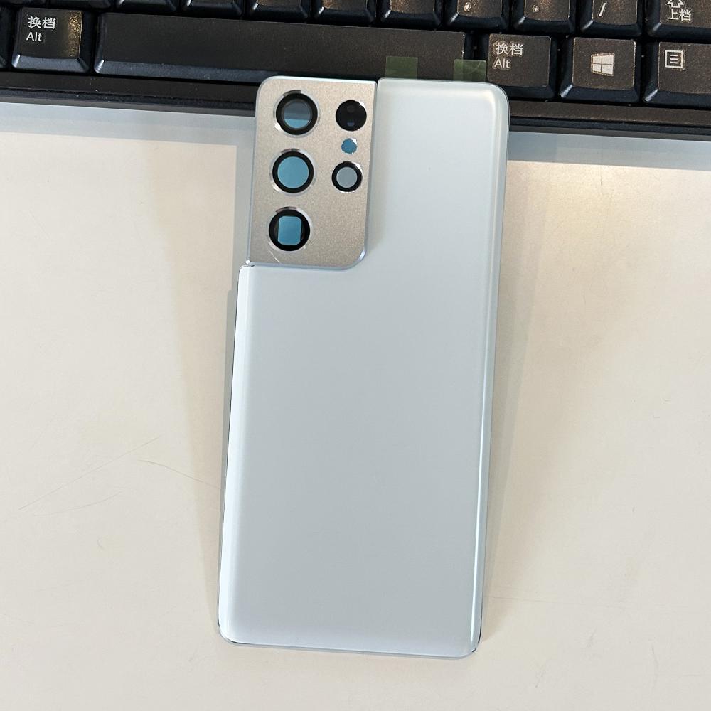 Back Glass Replacement Case Cover Housing For Samsung Galaxy S21 Ultra 5G SM-G998B Back Rear Glass Case + Tools