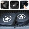For Jeep Car Logo Cable Case Charging Gun Storage Bag Waterproof Cable Organizer JK JL JKU TJ YJ CJ Wrangler Rubicon Grand