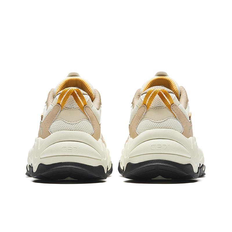 New Anta Starlight 2 Breathable Cushioning Abrasion Resistant Low Top Casual Shoes Men's Beige Brown 912438837-5