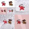 Stylish And Versatile Alloy Cartoon Duck Brooch With Adjustable Features For Unisex Fashion