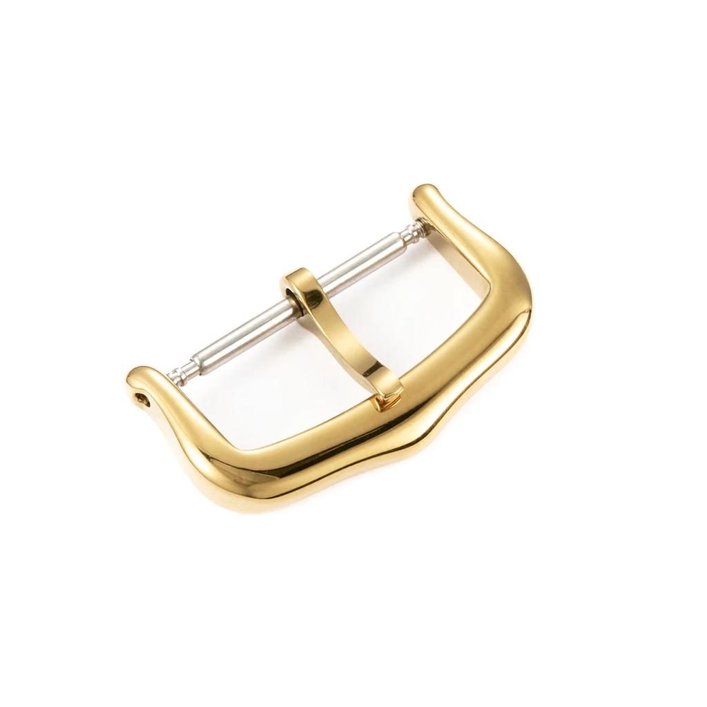 12mm 14mm 16mm 18mm 316L Rostfritt Stål Klockspänne För Cartier Klocka Ersättningsspänne Guld Silver Rosé