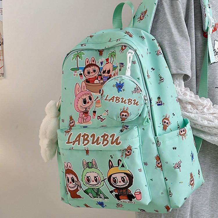 School Bag Cartoon Student New Student Backpack Large Capacity Backpack Primary and Secondary School Students