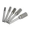 Double Cut Carbide Burrs Rotary Files Set 6mm Shank for Metalwork Wood Carving Jewellery Making Surface Grinding