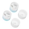 2pcs Lash Glue Holder Vacuum Tank Sealed Moisture Resistant Dry Resistant Glue Storage Vacuum