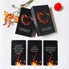 QUEENOFPAIN Burning Heart Love Oracle Card Twin Flame Oracle Oracle Deck Helps You Gain Insight Into What a Person Is Thinking and Trying To