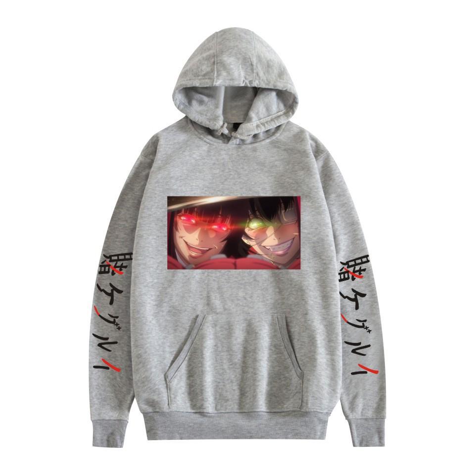 New Day Manga Cartoon Print Hooded Sweater