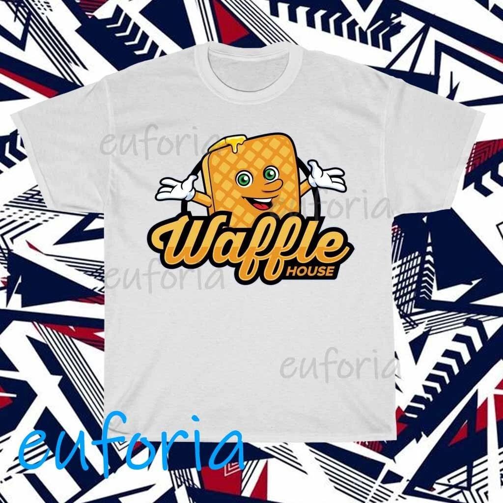 New Waffle House Retro Logo T-Shirt Funny Size S to 5XL XXL