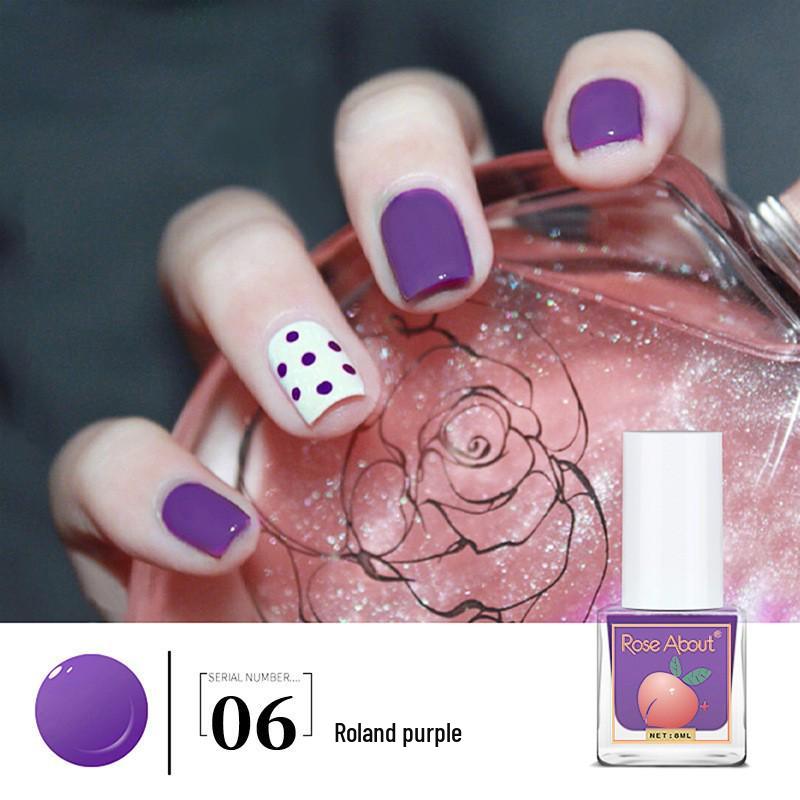 Eco-Friendly Peelable Water-Based Nude Nail Protector Polish