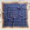 Spring and Summer Graffiti Flowers 71 * 71 Square Scarf Travel Sunscreen Headscarf Practical High-end Scarf for Mother