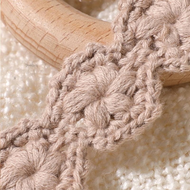 3pcs Newborns Dummy Chain Baby Soother Chain Pacifier Holder Woven Dummy Clip Toddlers Infant Pacifier Strap Baby Supply