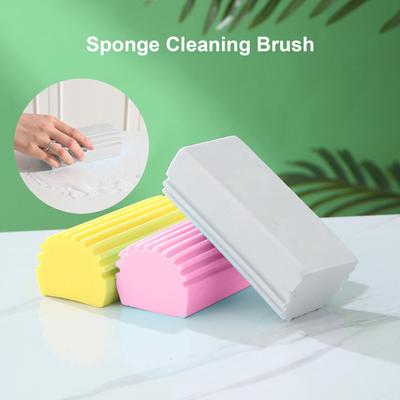 Sponge Brush Dense Holes Water Absorption U-shaped Groove Stain-resistant Dust Removal