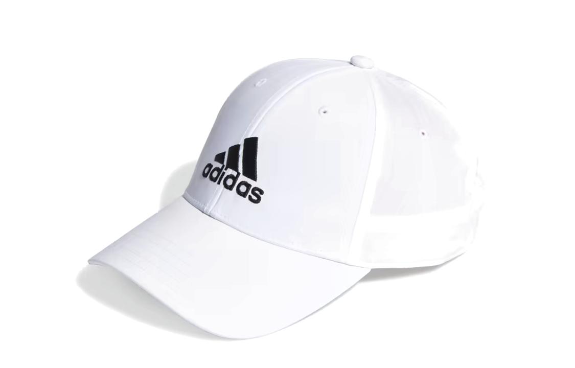 

Adidas Recycled Polyester Plain Weave Fabric Baseball Caps Unisex White II3552 OSFM