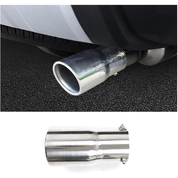Compatible For Toyota Land Cruiser 250 Prado LC250 2024 2025 Stainless Steel Rear Tail Exhaust Muffler Tip End Tip Car Accessories 2pcs(Blue)