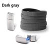 New Metal Lock 8mm Thick Elastic Flat Laces Elastic Magnetic Lock Shoelaces Sneakers Running Tennis Lazy Shoelace Accessories