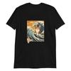 Ukiyo-e Cat Off the Coast of Kanagawa T-Shirt