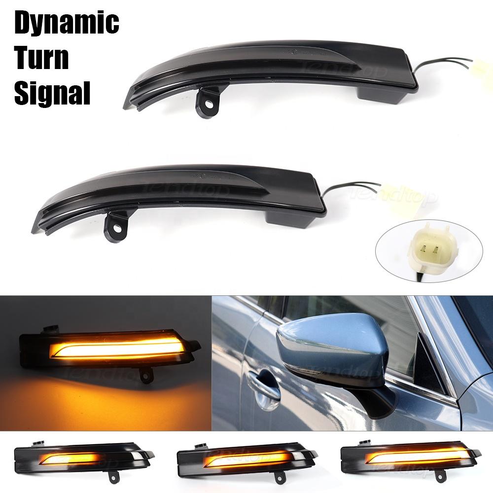 Fast Delivery New LED Sequential Turn Signal Indicator Lights Mirror Dynamic Blinker Signals Lamps for Mazda 3 Axela Mazda 6