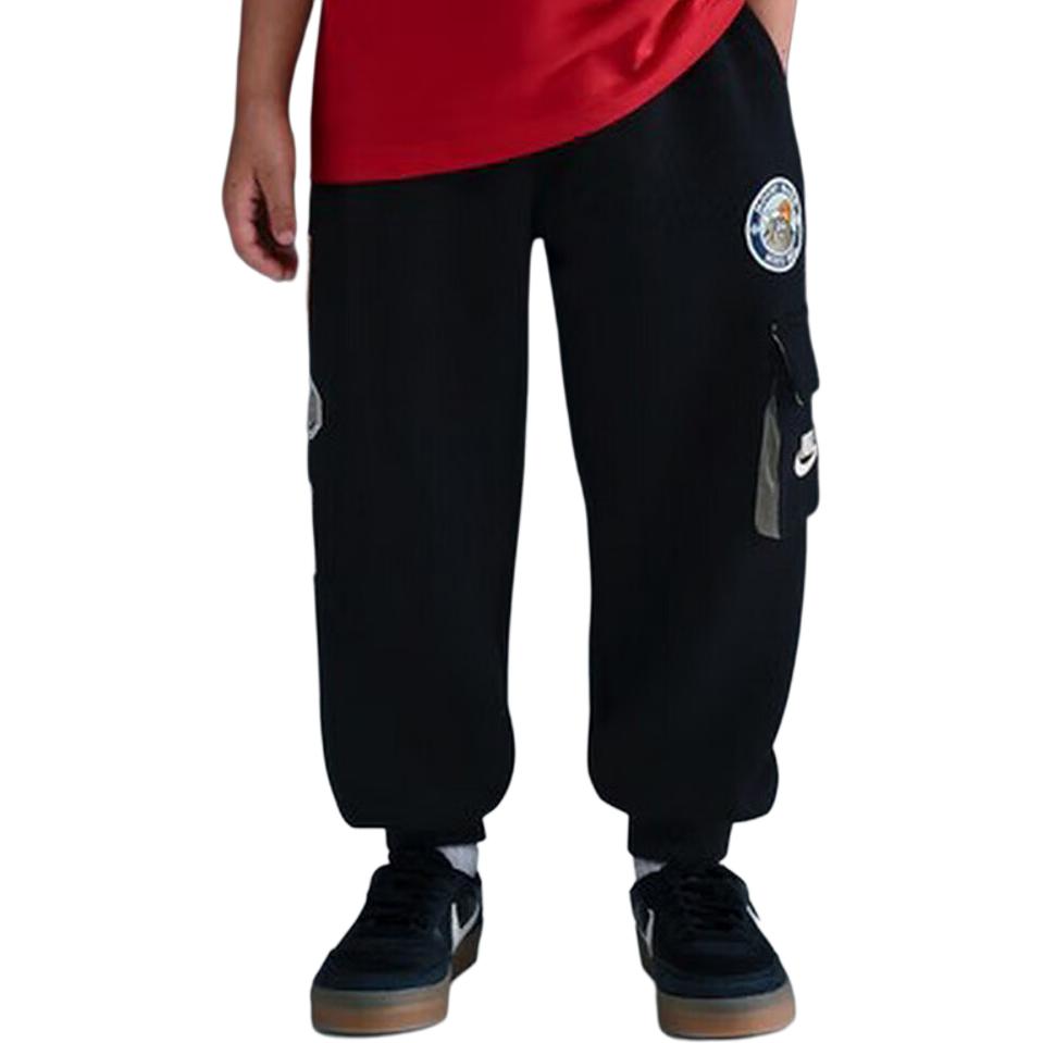 Nike Kids Knitted Sports Pants With Utility Pockets Soft And Comfortable Kids pants IO6112-010
