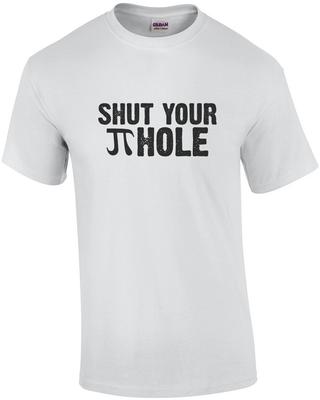 Halt dein Maul - lustiges Wortspiel T-Shirt