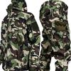 Winter Outdoor Men's Training Suit Tactical Camouflage Assault Plush Waterproof Adventure Skiing Jacket Travel Clothing Workwear