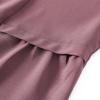 Completo da Donna Taglie Forti in 2 Pezzi, Top a Manica Corta e Pantaloni con Elastico in Vita (Taglia XL-5XL)