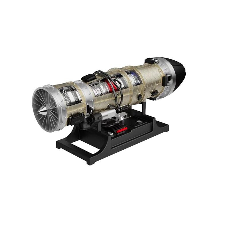 TECHING SMALL BYPASS TURBOFAN ENGINE Electric Assembling Model KIT Desktop Decorative Ornaments Adults Children's Toys Gift
