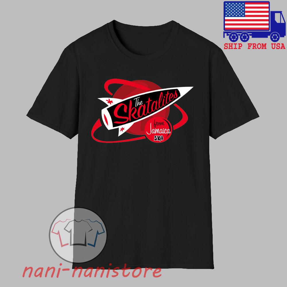 The Skatalites Jamaica Men#039;s Black Size S5XL Unisex T-Shirt XXXXL