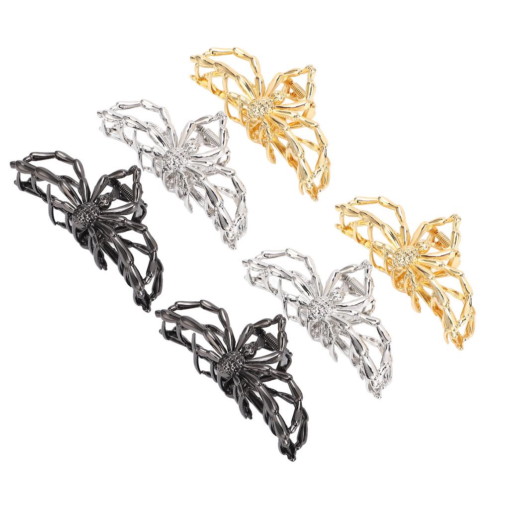 6 Pcs Hair Claw Clip Set Anti Slip Alloy Strong Hold Hair Accessories Fashion Hair Jaw Clips for Thick Hair