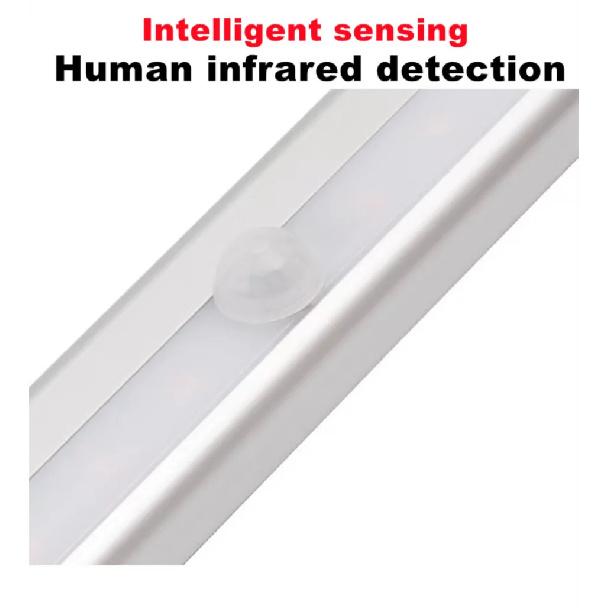 6 /10 Leds PIR Motion Sensor LED Cabinet Light Automatic Sensor Wardrobe Closet Lights Drawer Night Light Lamp for Indoor Lamp
