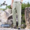 FORTEI Men's Ice Silk Straight-Leg Casual Pants