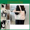 Cute Cartoon Plush Shoulder Bag For Women Large Capacity Tote Bag Winter 2024 Urban Style