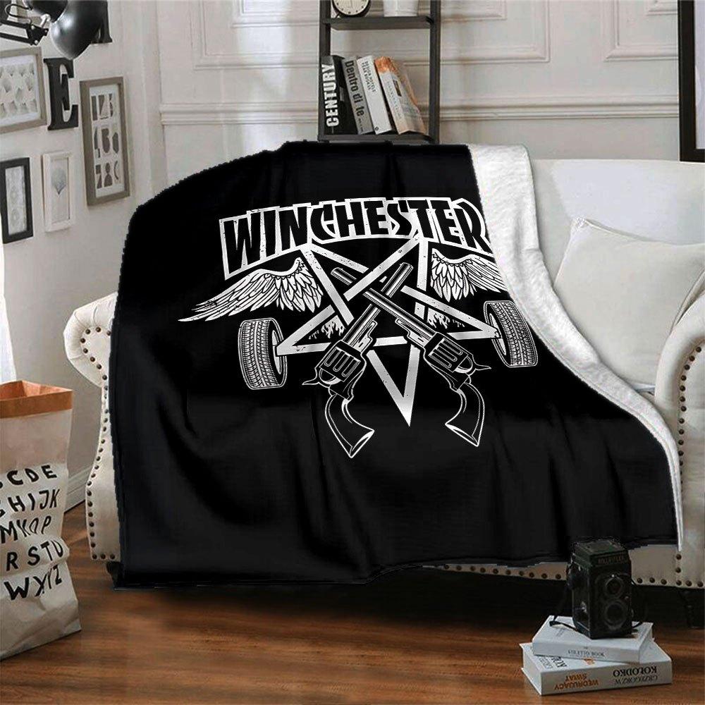 

1pc Supernatural-15 Blanket - Soft Warm Throw for Home, Office, Travel - All-Season Cozy Bedding Gift, Office Cozy AccessoryB64 80cmx120cm(31inx47in)