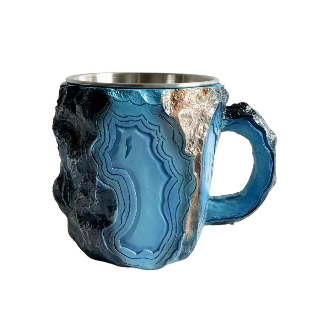 

Элегантные Имитация Минерального Кристалла Кофейные Кружки Разноцветные Креативные Кофейные Чашки Чай с Молоком Style A